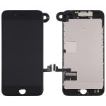 Die komplette LCD-Bildschirm- und Digitizer-Baugruppe umfasst die Frontkamera für das iPhone 8, i8 White with Front Camera, i8 Black with Front Camera – Bild 3