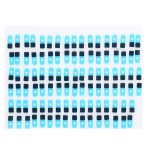 100 PCS Frontkamera Schwarz Double Adhesive Sticker für iPhone 8 – Bild 2