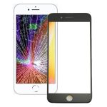Äußere Glaslinse für den vorderen Bildschirm mit Einfassungsrahmen für den vorderen LCD-Bildschirm für iPhone 8, For iPhone 8 (Frame)