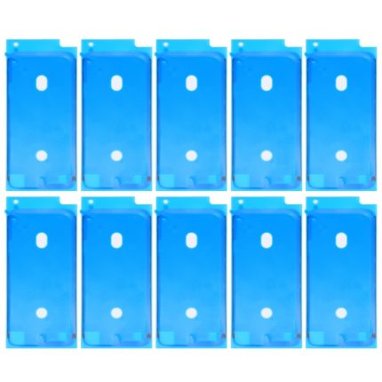 10 Stück LCD-Rahmenblende, wasserfest, selbstklebend, Aufkleber für iPhone 8, 10 PCS for iPhone 8 White, 10 PCS for iPhone 8 Black