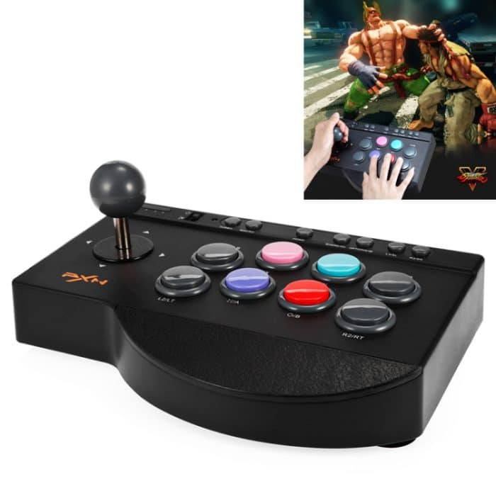 PXN PXN-0082 Gladiator Street Machine Spielgriff Rocker Controller für Nintendo Switch / PC / Android-System / PS3 / PS4 / XboxOne – Bild 1