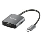 Original Lenovo C02 USB-C / Typ C zu HDMI + VGA Konverter