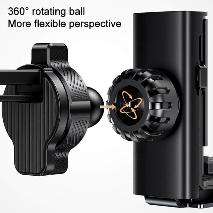 USAMS US-ZJ058 Einziehbarer Schwerkraftwagenhalter für 4,7 - 7 Zoll Smartphones – Bild 4