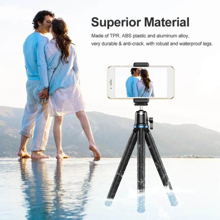 APEXEL APL-JJ10 MOBILE SLR Sportkamera Live-Broadcast Universal Octopus Stativhalterung – Bild 7