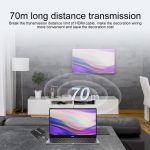 Measy ET100 HDMI Extender Sender + Empfänger Konverter Ethernet-Kabel, Übertragungsentfernung: 70 m, 1080P 70m – Bild 7