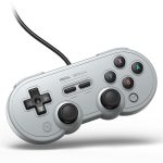 8 Bitdo SN30 pro USB-Gamepad-Joystick für Swith / Steam / PC (grau)
