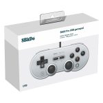 8 Bitdo SN30 pro USB-Gamepad-Joystick für Swith / Steam / PC (grau) – Bild 3