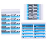 10 Sets für iPhone 8 Plus Motherboard Insulator Aufkleber
