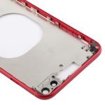 Transparente Rückseite mit Kameraobjektiv, SIM-Kartenfach und Seitentasten für iPhone 8 Plus, For iPhone 8 Plus (Transparent Back), For iPhone 8 Plus (Transparent White), For iPhone 8 Plus(Transparent Gold), For iPhone 8 Plus(Transparent Red) – Bild 4