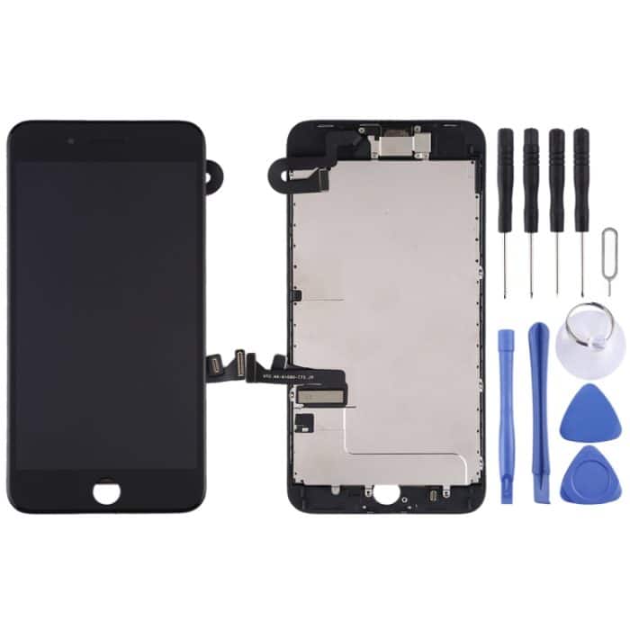 Die komplette LCD-Bildschirm- und Digitizer-Baugruppe umfasst die Frontkamera für das iPhone 8 Plus, i8 Plus Black with Camera, i8 Plus White with Camera – Bild 2