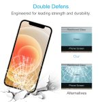 Für iPhone 12 mini 50 STÜCKE 0,26 mm 9H 2,5D gehärtete Glasfolie (geschlitzt) – Bild 5