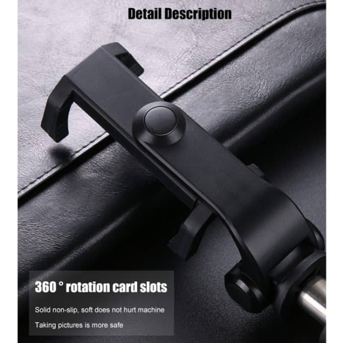 2 in 1 faltbares Bluetooth-Auslöser-Fernbedienungs-Selfie-Stick-Stativ für iPhone und Android-Telefone, L01 – Bild 12