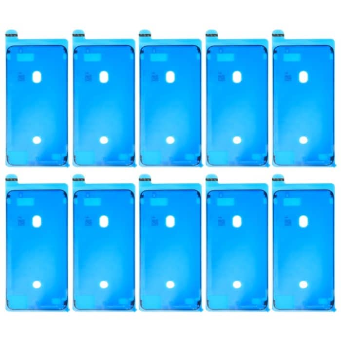 IP8P7318B.jpg 10 Stück wasserdichte Aufkleber für LCD-Rahmenblende für iPhone 8 Plus, 10 PCS for iPhone 8P Black, 10 PCS for iPhone 8P White – Bild 1