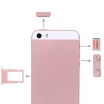 Seitliche Tasten + SIM-Kartenfach für iPhone SE, For iPhone SE