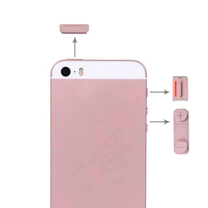 Seitliche Tasten + SIM-Kartenfach für iPhone SE, For iPhone SE – Bild 5