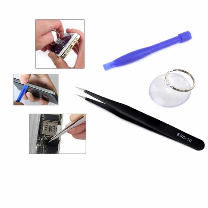 JIAFA JF-8165 6-in-1-Werkzeugset zur Reparatur von Batterien für iPhone SE & 5s & 5c & 5 – Bild 4