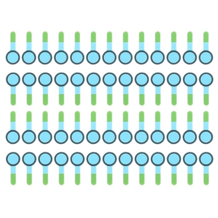 100 PCS Frontkamera (klein) Schwammschaum-Slice-Pads für iPhone X. – Bild 2