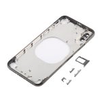Transparente Rückseite mit Kameraobjektiv, SIM-Kartenfach und Seitentasten für iPhone X, For iPhone X (Transparent Back), For iPhone X (Transparent White) – Bild 3