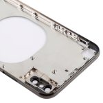 Transparente Rückseite mit Kameraobjektiv, SIM-Kartenfach und Seitentasten für iPhone X, For iPhone X (Transparent Back), For iPhone X (Transparent White) – Bild 4