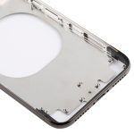 Transparente Rückseite mit Kameraobjektiv, SIM-Kartenfach und Seitentasten für iPhone X, For iPhone X (Transparent Back), For iPhone X (Transparent White) – Bild 5