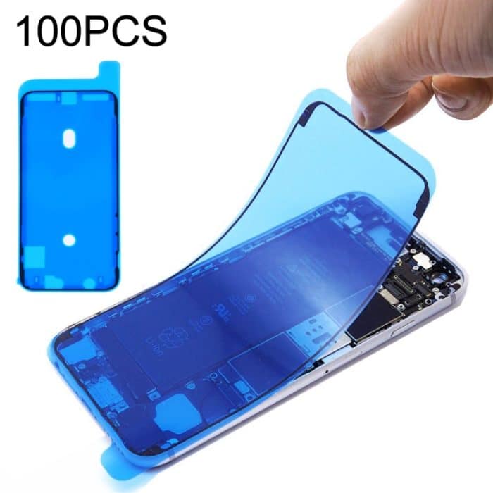 IPXG0350.jpg 100 PCS LCD Frame Lünette Wasserdichte Aufkleber für iPhone X. – Bild 1