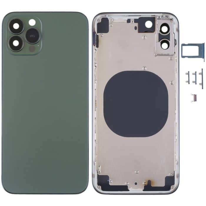 IPXG0371GL.jpg Hintere Gehäuseabdeckung mit optischer Nachahmung des iP13 Pro für iPhone X, for iPhone X(Green) – Bild 1