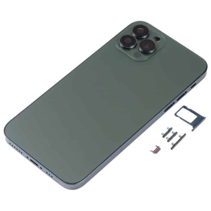 Hintere Gehäuseabdeckung mit optischer Nachahmung des iP13 Pro für iPhone X, for iPhone X(Green) – Bild 2
