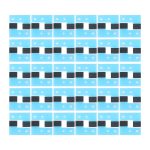 100 PCS LCD-Display Flexkabel Klebestreifenaufkleber für iPhone X. – Bild 2