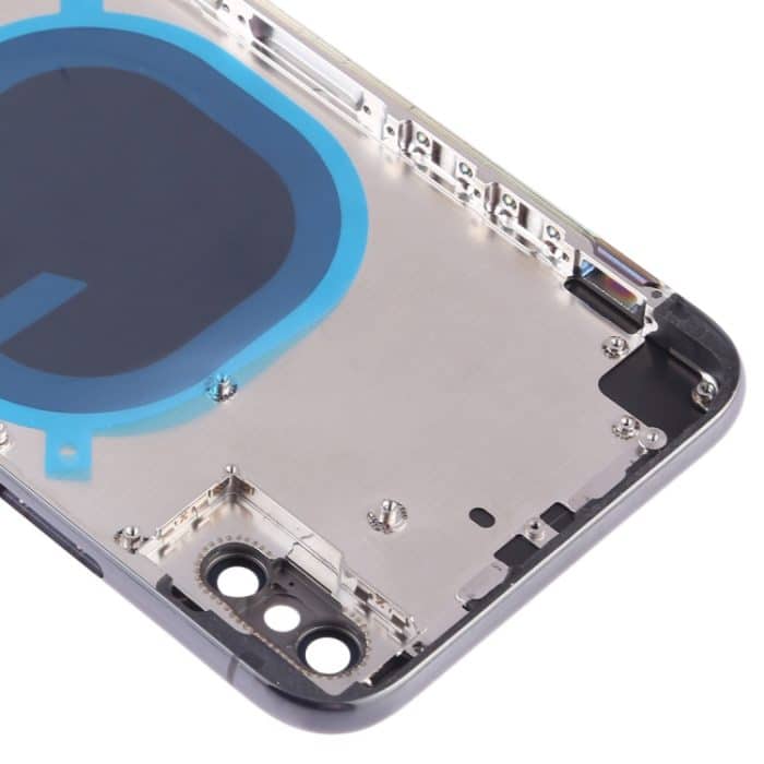 Hintere Gehäuseabdeckung mit SIM-Kartenfach und Seitentasten für iPhone X, For iPhone X(with SIM Card Tray), For iPhone X (Camera Lens+Side Keys), For iPhone X with Side keys, For iPhone X with Camera Lens – Bild 5