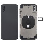 Akku-Rückabdeckung mit Seitentasten, kabellosem Lademodul, Lautstärketaste, Flexkabel und Kartenfach für iPhone X, For iPhone X (Charging Module), For iPhone X  (Full Assembly)