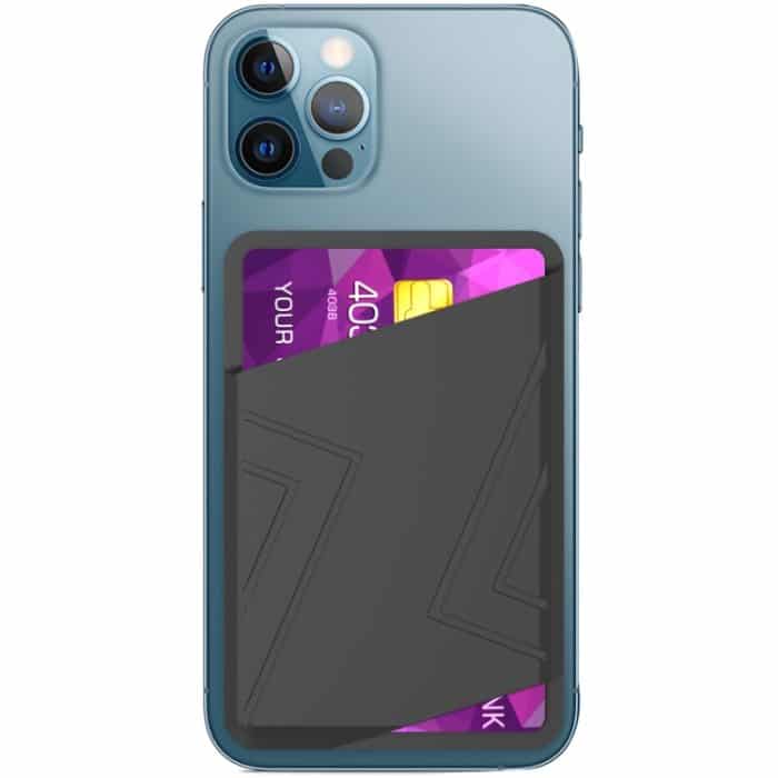 Für iPhone 13-Serie / iPhone 12-Serie Silikon-Brieftaschen-Beutel-Kartenetui Magsafe-Kartenhalter – Bild 7