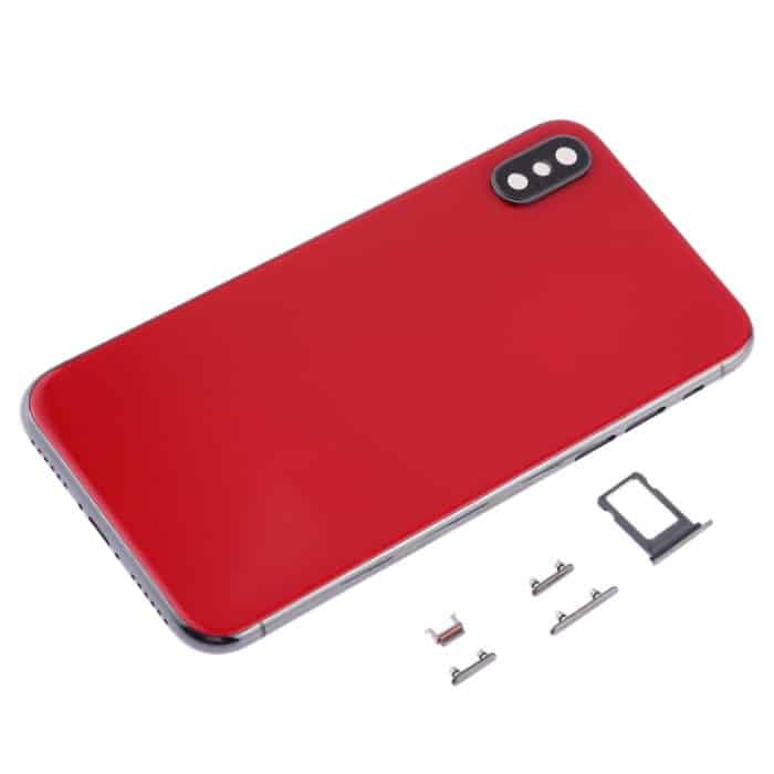 Rückseitige Abdeckung mit Kameraobjektiv, SIM-Kartenfach und Seitentasten für iPhone XS Max, For iPhone XS Max, For iPhone XS Max (Camera Lens+Side Keys), For iPhone XS Max with Side keys, For iPhone XS Max with Camera Lens – Bild 2