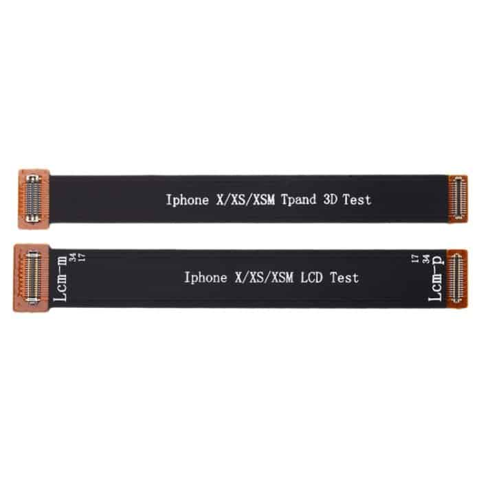 1 Paar LCD-Bildschirmverlängerungstest Flexkabel für iPhone XS / XS max – Bild 1