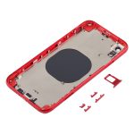 Hintere Gehäuseabdeckung mit Kameraobjektiv, SIM-Kartenfach und Seitentasten für iPhone XR, For iPhone XR (with Side Keys) – Bild 3