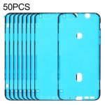 50 PCS LCD Frame Lünette Wasserdichte Aufkleber für iPhone XR