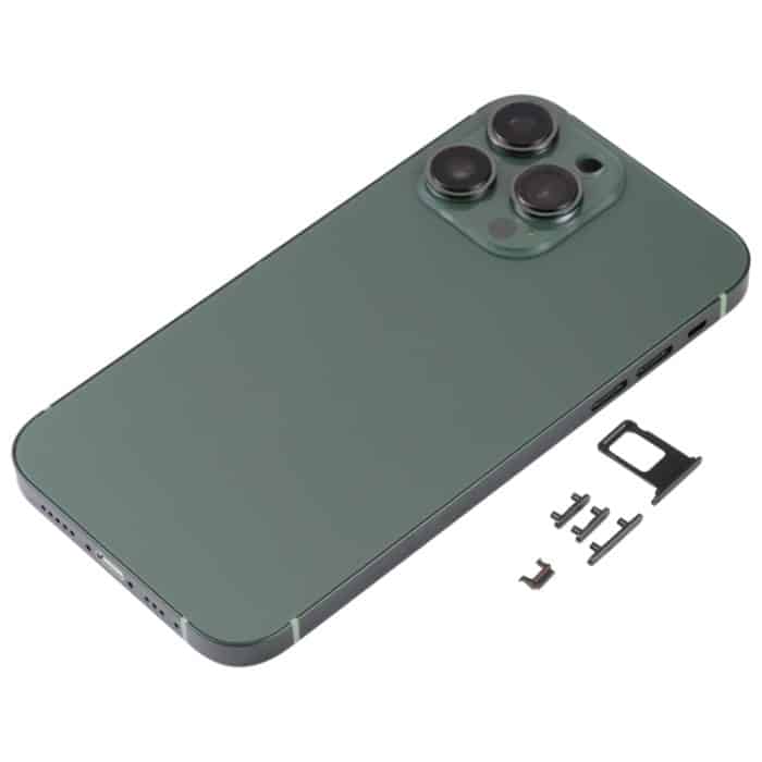Gehäuseabdeckung mit mattiertem Rahmen und optischer Nachahmung des iP13 Pro für das iPhone XR, for iPhone XR(Frosted Steel Material,Green) – Bild 2
