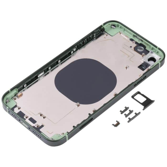 Gehäuseabdeckung mit mattiertem Rahmen und optischer Nachahmung des iP13 Pro für das iPhone XR, for iPhone XR(Frosted Steel Material,Green) – Bild 3