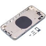 Rückseite des Gehäuses mit galvanisiertem Rahmen und optischer Nachahmung des iP13 Pro für das iPhone XR, for iPhone XR(Electroplated Frame ,Green) – Bild 3
