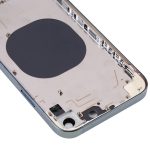 Rückseite des Gehäuses mit galvanisiertem Rahmen und optischer Nachahmung des iP13 Pro für das iPhone XR, for iPhone XR(Electroplated Frame ,Green) – Bild 4