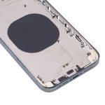 Rückseite des Gehäuses mit galvanisiertem Rahmen und optischer Nachahmung des iP13 Pro für das iPhone XR, for iPhone XR(Electroplated Frame ,Green) – Bild 5