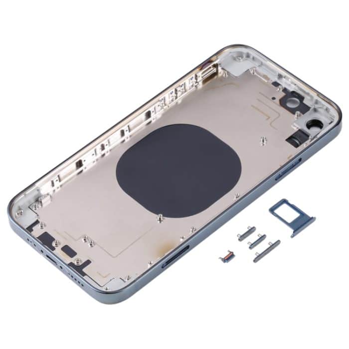 Rückseitige Gehäuseabdeckung aus Edelstahl mit optischer Nachahmung des iP13 Pro für das iPhone XR, for iPhone XR(Stainless Steel Material,Green) – Bild 3