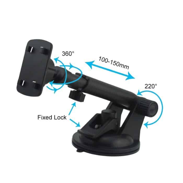Universeller, drehbarer, verstellbarer Auto-Windschutzscheiben-Handyhalter mit Saugnapf, Rotatable Adjustment  Phone Holder – Bild 6