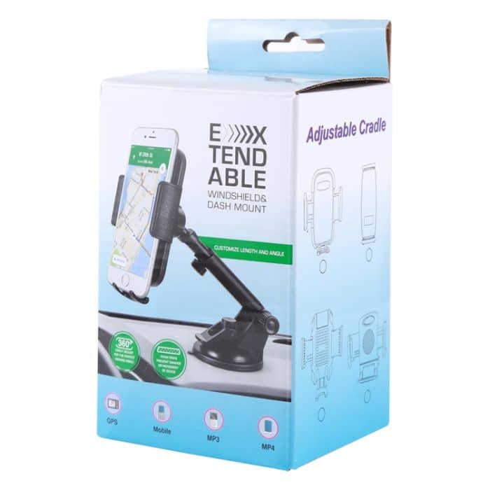 Universeller, drehbarer, verstellbarer Auto-Windschutzscheiben-Handyhalter mit Saugnapf, Rotatable Adjustment  Phone Holder – Bild 8