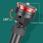 Aluminiumlegierung Handy Bluetooth Selfie Stick Live Floor Stativhalterung, Höhe: 1,8m – Bild 3