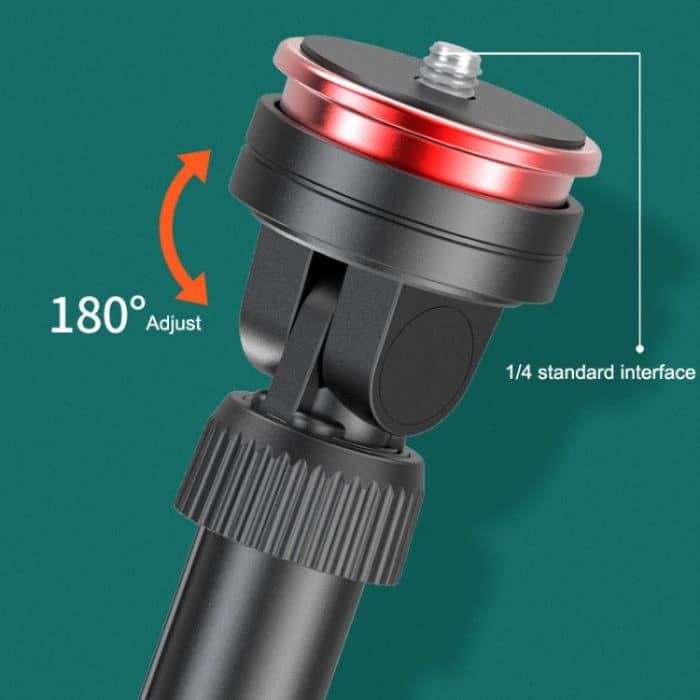 Aluminiumlegierung Handy Bluetooth Selfie Stick Live Floor Stativhalterung, Höhe: 1,8m – Bild 3