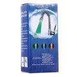 SDF2-B13 1 LED-Temperatursensor RGB LED-Wasserhahn Licht Wasserglühdusche, Größe: 78 x 30 mm, Schnittstelle: 22 mm (Silber) – Bild 6