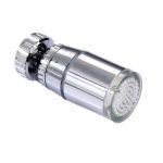 SDF-B9 1 LED-ABS-Temperatursensor 3-farbig LED-Wasserhahn Licht Wasser Glow Dusche, Größe: 58 x 28mm, Schnittstelle: 22mm (Silber) – Bild 4