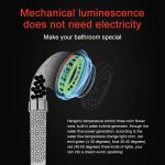 SDS-A23 15 LEDs ABS-Temperatursensor Negative Ionen RGB-LED-Duschkopf, Größe: 23 x 6,5 x 5,8 cm, Schnittstelle: 20 mm – Bild 10