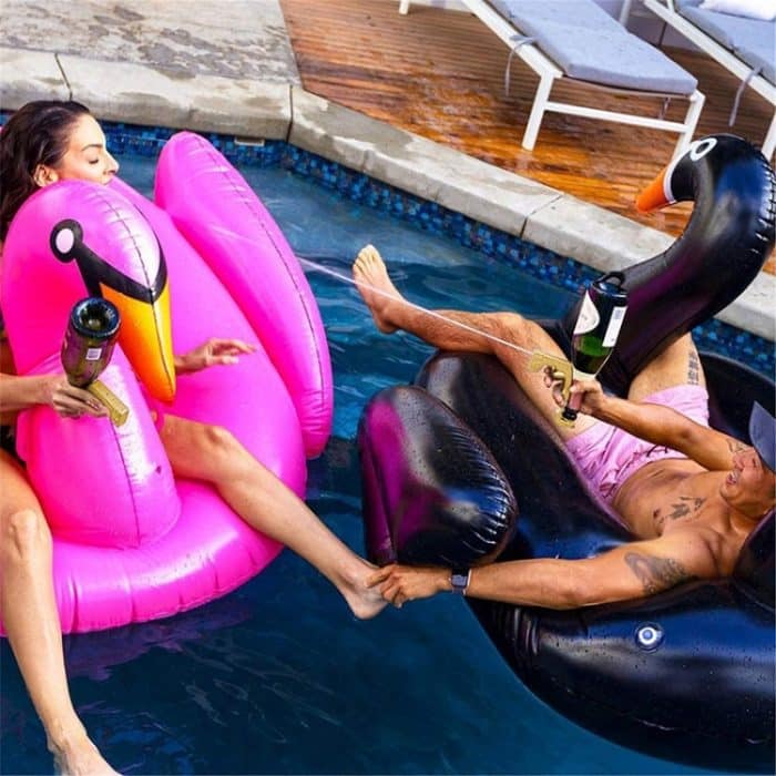 Mit Kunststoff umwickelter Metall-Bubbly-Blaster, Champagnerflaschen-Spritzpistole, Bar-Werkzeug, Plastic Wrapped Metal – Bild 6