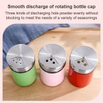 Gewürzglas aus Edelstahl mit Deckel, Küchenzubehör, Black, Pink, Green, Blue, Red, White – Bild 3